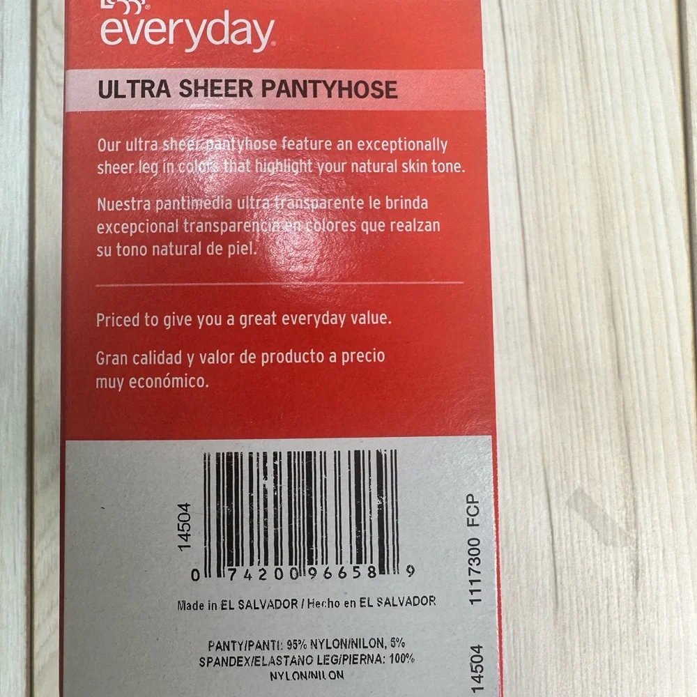 Lot‎ of 3 NIB L'eggs Everyday Ultra Sheer Pantyhose Jet Black Size Q Value pack